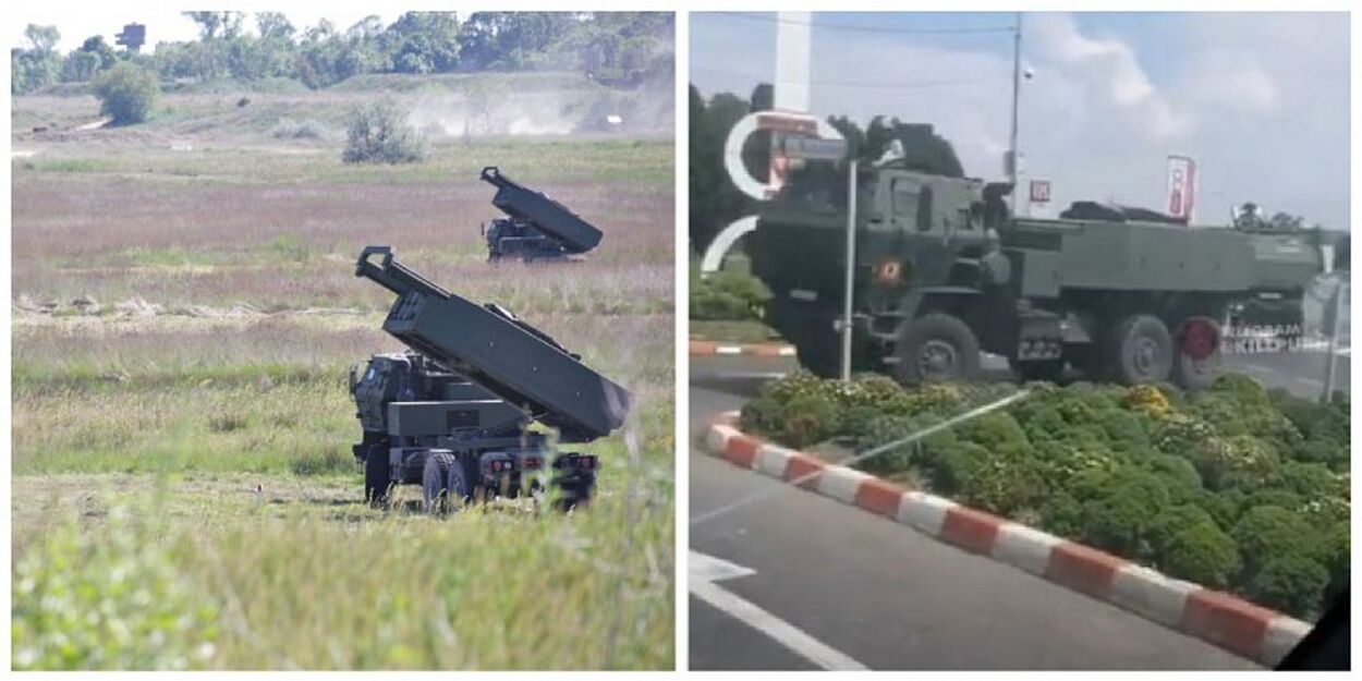 Sisteme HIMARS, văzute la Focșani. Temutele lansatoare de rachetă, filmate la intrarea în orașul vrâncean. Video