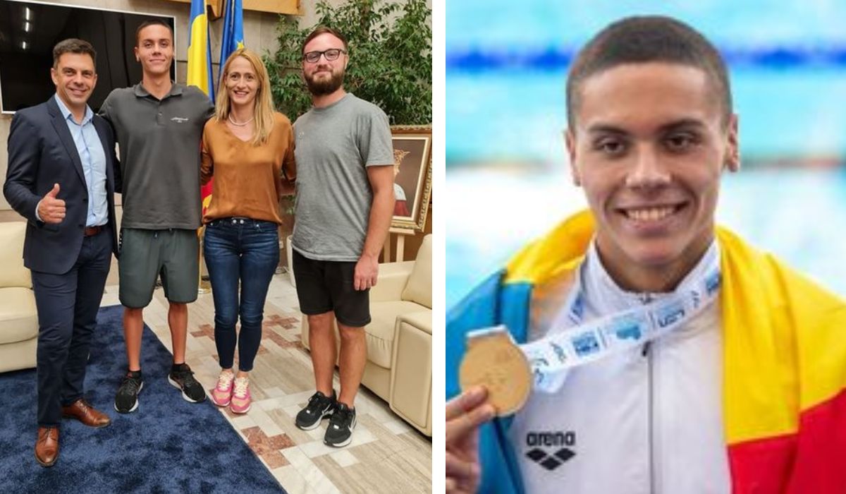 Ministrul Sportului, Eduard Novak întâmpină la aeroport, în mod selectiv, campionii sportivi. Ce felicitări a primit azi