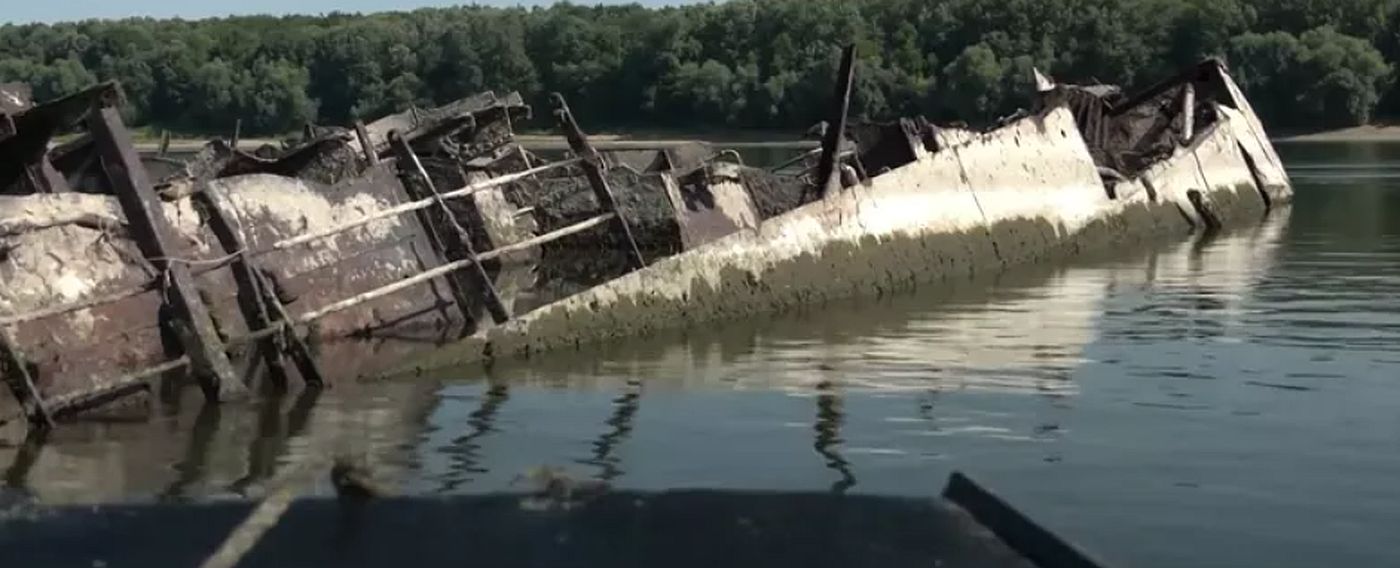 Au ieșit la suprafață nave germane scufundate în timpul celui de-al Doilea Război Mondial