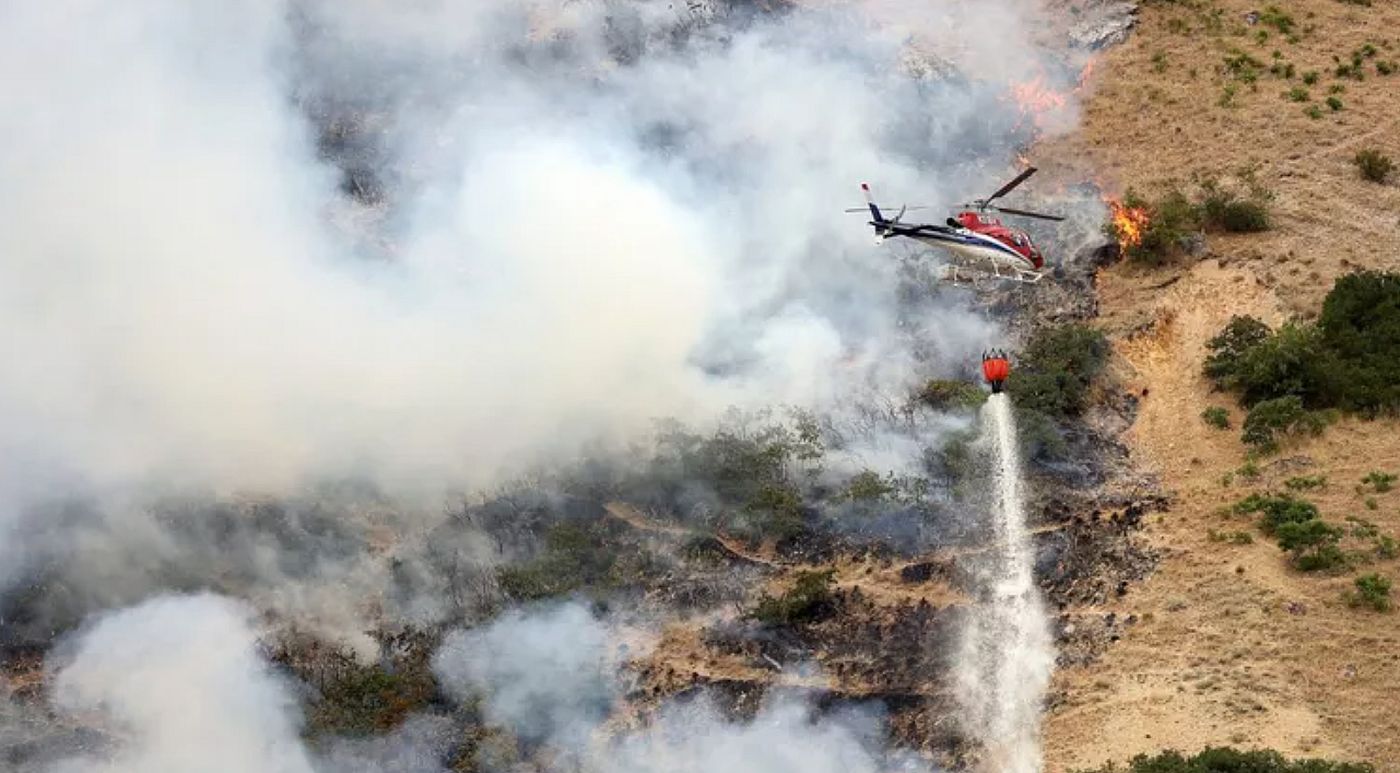 Incendiu de vegetaţie în Utah. Dezastrul s-a pornit din cauza unui păianjen