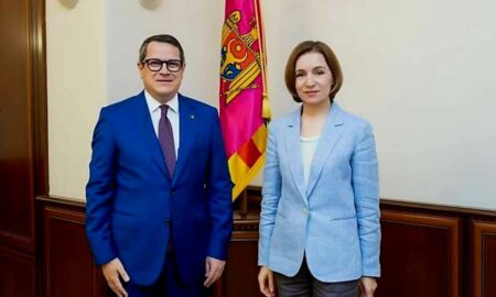 Întâlnire de gradul zero la Chişinău între directorul SRI, Eduard Hellving şi preşedintele Republicii Moldova, Maia Sandu