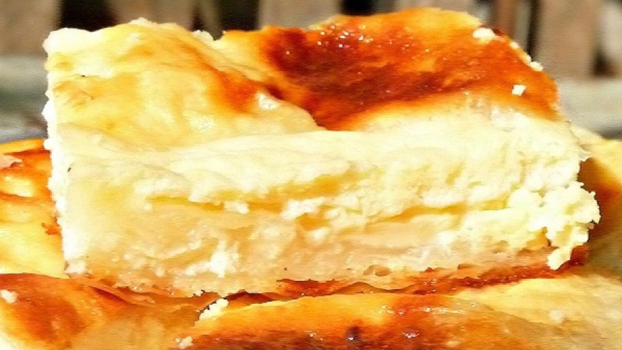 Nimic nu i-a alterat gustul fantastic. Plăcintă cu brânză, pregătită după o rețetă de peste 100 de ani