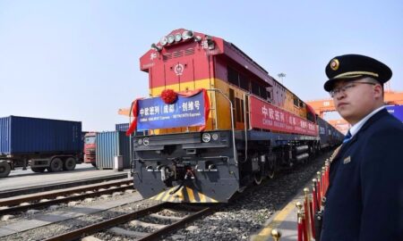 Primul tren pe ruta China-România a plecat cu succes din Wuhan. Să vedem când ajunge în Constanţa