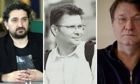 Istoricii Mădălin Hodor, Mihai Demetriade și scriitorul Florin Iaru, într-un scandal media.Înjurături de morți, jegoși și lăutari