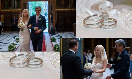 Invitat “surpriză” la nunta fetei ministrului Virgil Popescu. Cine şi-a făcut apariţia la marele eveniment