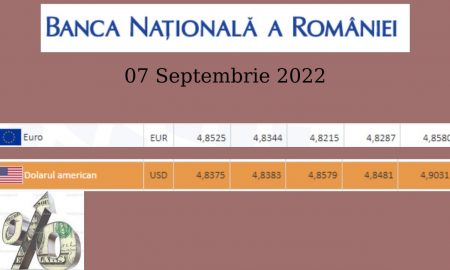 Dolarul american a sărit de 4,9 lei, iar prețul petrolului pe piața internațională a scăzut 