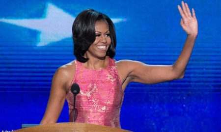 Cum arată tabloul cu portretul lui Michelle Obama la care s-a lucrat nouă luni. Păstrarea secretului a durat șase ani
