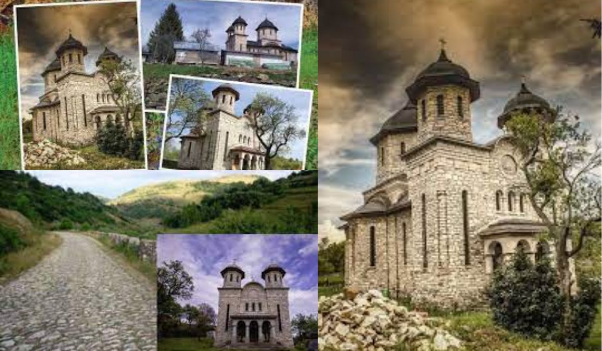 Cu drum și biserică din marmură, un sat din România este unic în lume