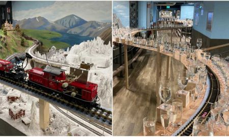 Cea mai lungă melodie interpretată de un tren poate fi auzită la Miniatur Wunderland, Hamburg