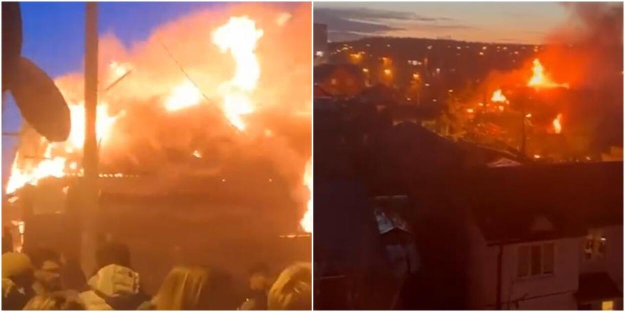 Încă un avion de vânătoare rus s-a prăbușit peste un loc de locuințe. Ce se știe despre cei doi piloți. VIDEO