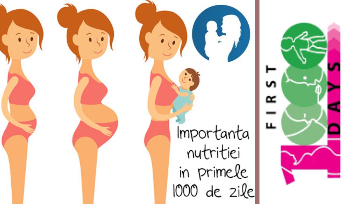 Hrănirea corectă în primele 1.000 de zile de viață ale copilului este crucială, reprezentând baza pentru restul vieții