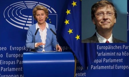 Președinta UE, Ursula von der Leyen, a adresat mulțumiri lui Bill Gates după ce fundația lui a premiat strategia europeană Covid