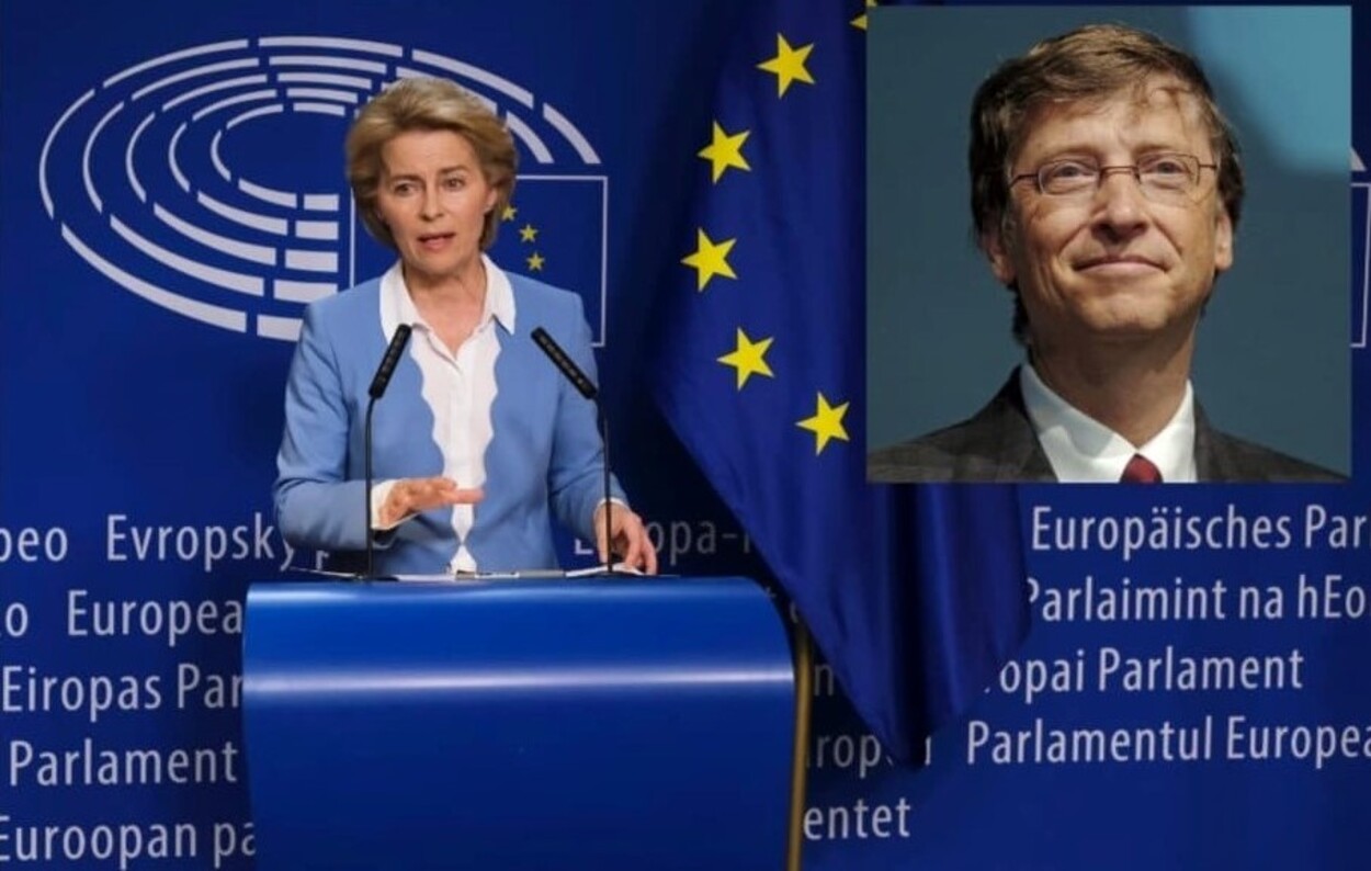Președinta UE, Ursula von der Leyen, a adresat mulțumiri lui Bill Gates după ce fundația lui a premiat strategia europeană Covid