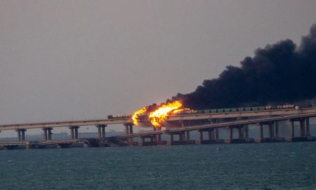 A fost distrugerea podului din Crimeea o misiune sinucigașă și acesta a fost șoferul? Foto