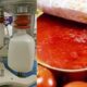 Mâncăm porcării. Consumăm lapte substituit și pastă de tomate necorespunzătoare, potrivit ANSVSA