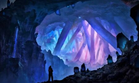 Undeva, în adâncul Pământului au fost descoperite cele mai mari cristale naturale din lume,dintre care unul cântărește 55 de tone
