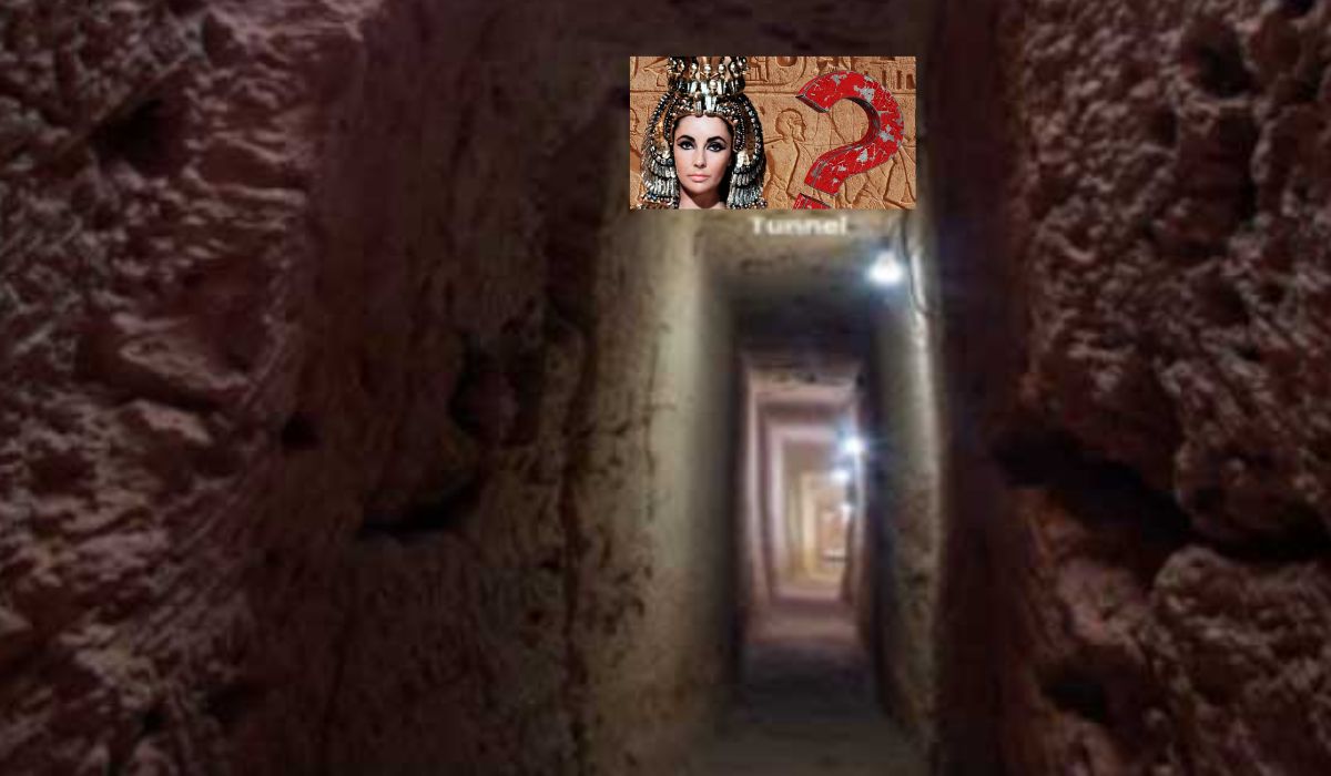 Într-o stâncă a fost descoperit  un tunel care ar putea duce la mormântul pierdut al Cleopatrei și al iubitului ei, Marc Antoniu