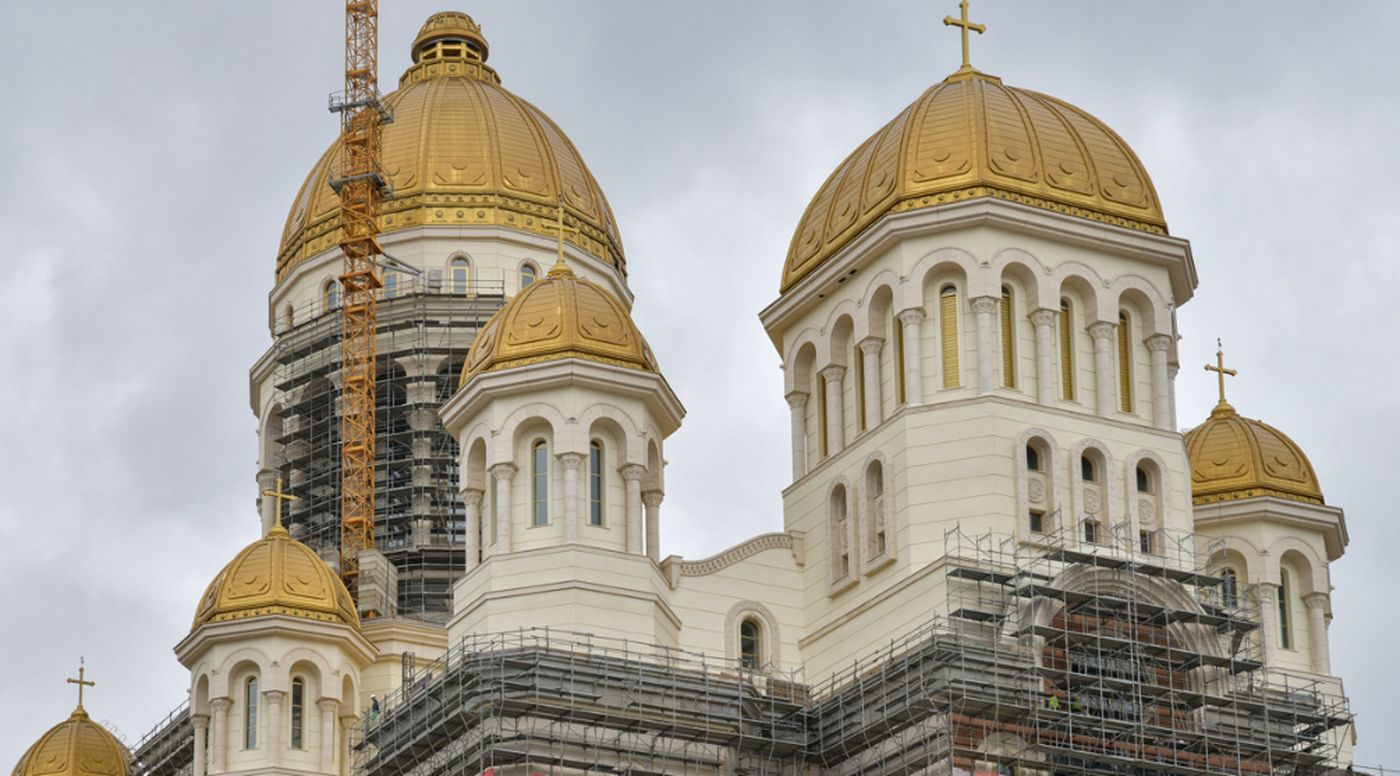 Primele imagini cu Icoana Nașterii Domnului de la Catedrala Națională. Orice credincios se va cutremura