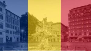 De 1 decembrie, Roma iluminează Fontana del Tritone în culorile drapelului României. Cum sărbătoresc românii din diaspora