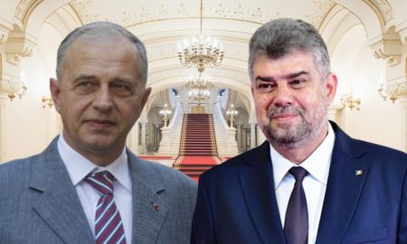 Președintele PSD Marcel Ciolacu are un of cu Mircea Geoană despre care se vorbeste că ar fi  potențial candidat la prezidențiale