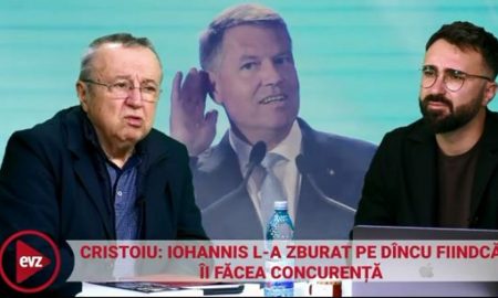 EXCLUSIV. Ion Cristoiu: Klaus Iohannis nu a suportat că Vasile Dîncu îi face concurenţă. Pe Tîlvăr l-a uitat acasă intenţionat