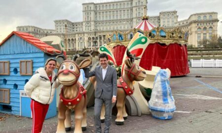 Nicuşor Dan organizează cel mai banal Târg de Crăciun şi vrea să intre în competiţie cu cel de la Craiova şi Sibiu
