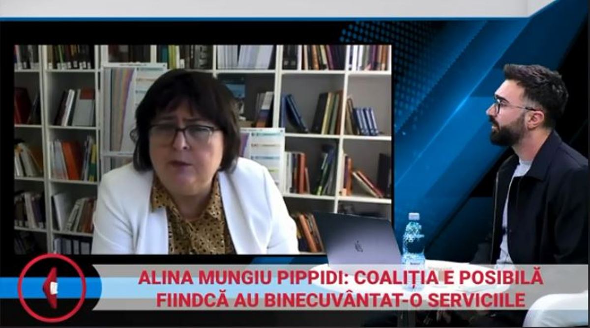 EXCLUSIV. Alina Mungiu Pippidi: „Coaliţia este posibilă fiindcă a binecuvântat-o serviciile”