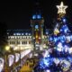 Cel mai înalt brad de Crăciun din România a fost montat. Iată ce înălțime are și unde a fost amplasat