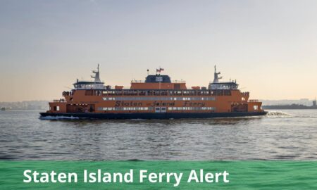 550 de pasageri au fost evacuați după ce un feribot din Staten Island, aflat în portul New York, a luat foc. Ultimele informații