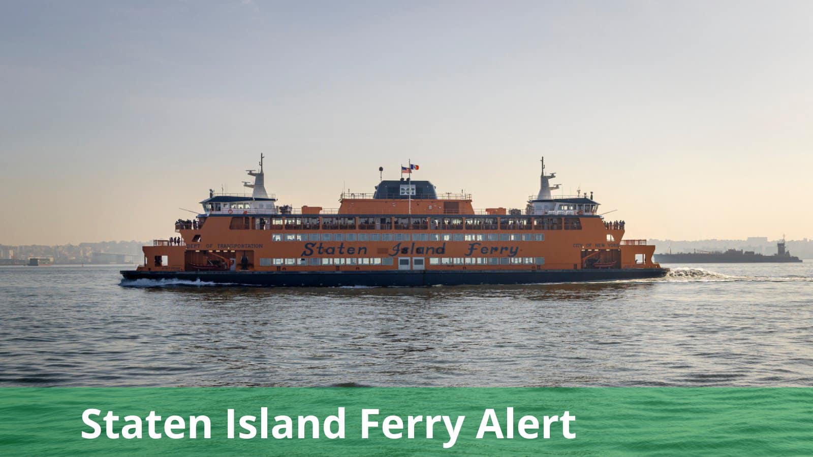 550 de pasageri au fost evacuați după ce un feribot din Staten Island, aflat în portul New York, a luat foc. Ultimele informații
