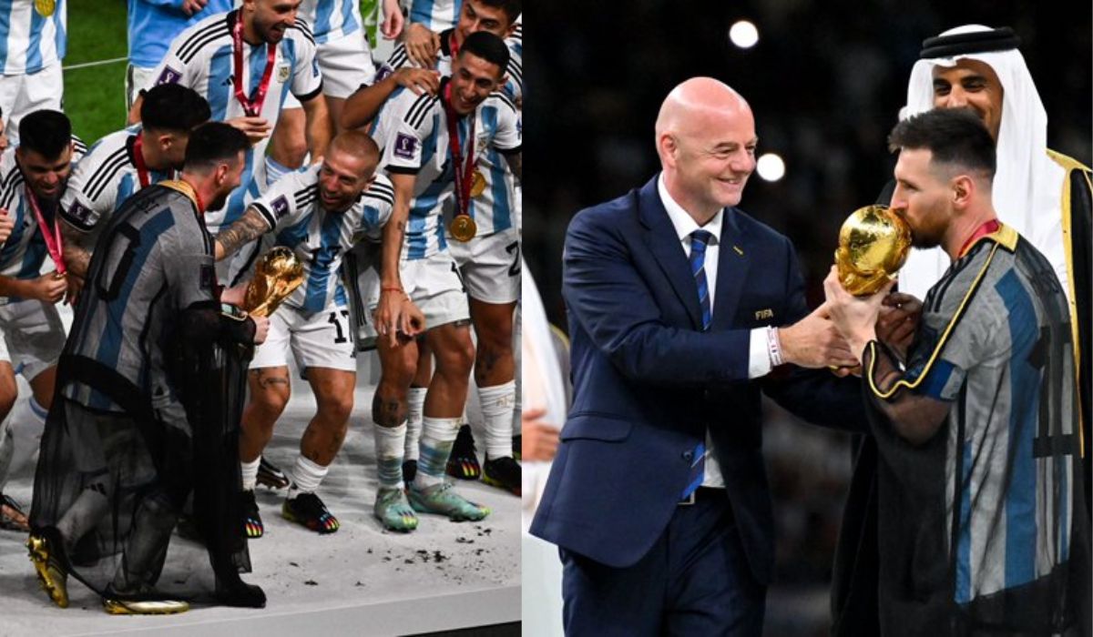 Mantia primită de Messi înainte de a ridica Cupa Mondială pentru Argentina este râvnită de bogații arabi. Se oferă sume uriașe