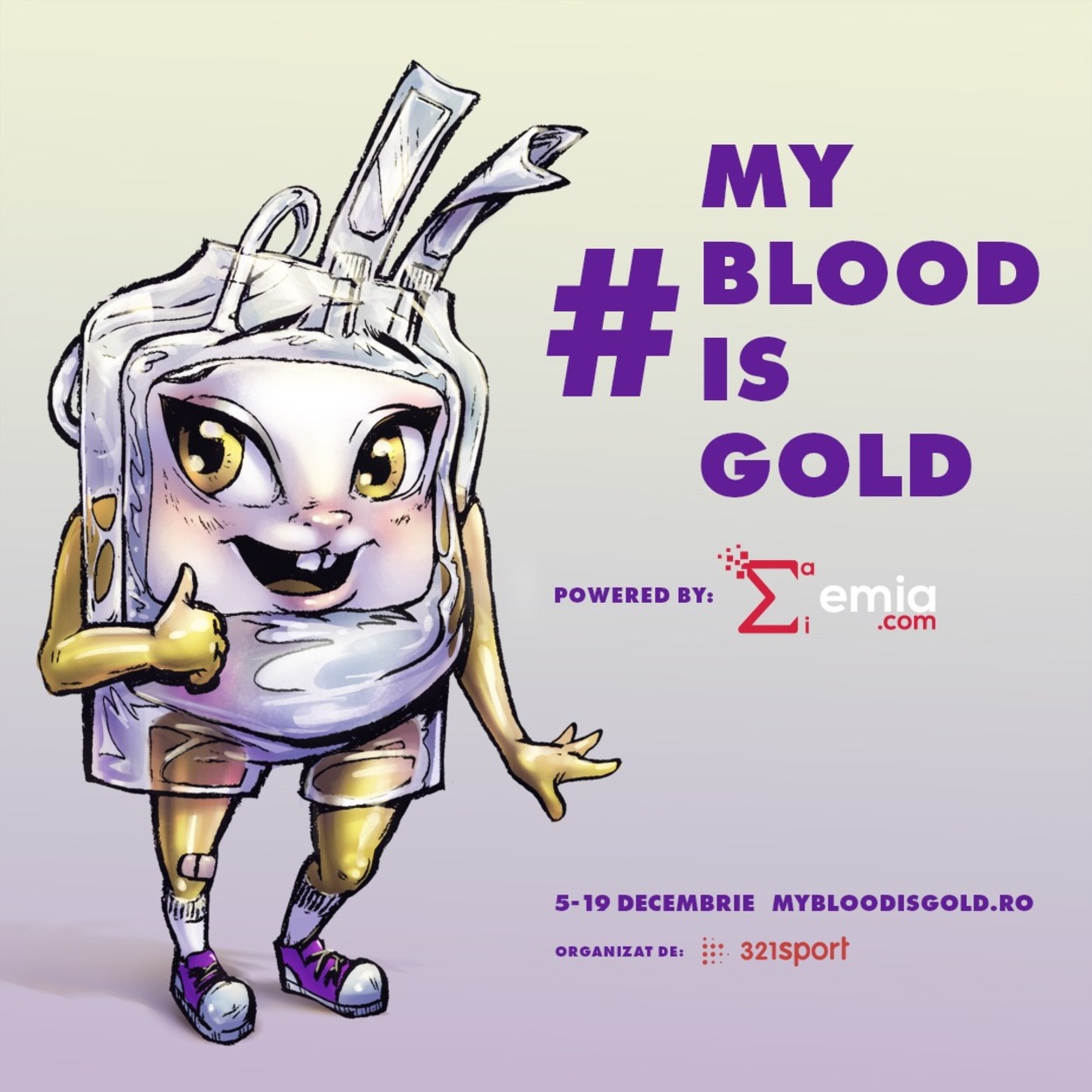 E nevoie stringentă de sânge. ”În pas de alergare la donare”, o campanie menită să salveze vieți
