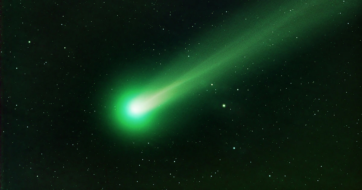 Nu ratați „Cometa Verde” care își face PRIMA apariție după 50.000 de ani! Ce spun astronomii