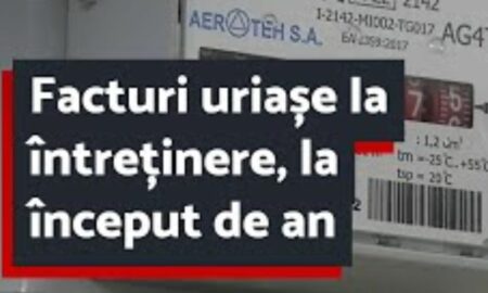 Deși au stat în frig și fără apă caldă, sute de mii de români au primit facturi uriașe la întreținere