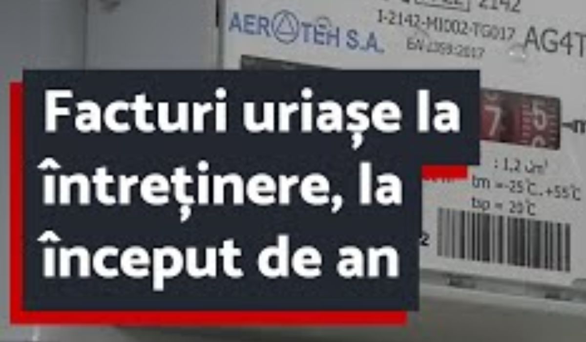 Deși au stat în frig și fără apă caldă, sute de mii de români au primit facturi uriașe la întreținere
