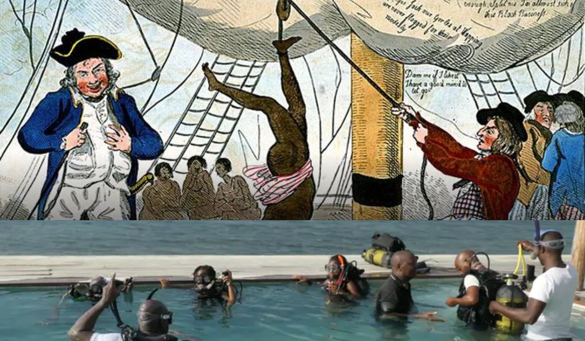 Vas scufundat în 1794, cu peste 200 de oameni și găsit după 221 de ani. Erau sclavi africani