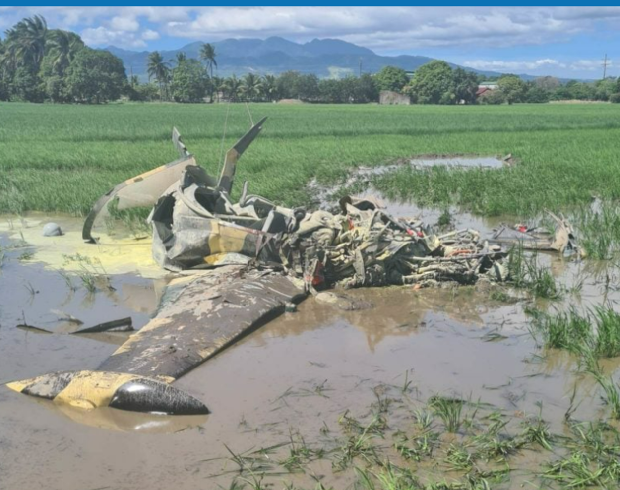 Doi morți în urma prăbușirii unui avion al Forțelor Aeriene filipineze pe un câmp de orez. Primele informații