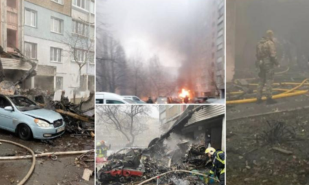 Un elicopter s-a prăbușit lângă o grădiniță din Kiev. Cel puțin 18 morți, printre ei și ministrul de interne ucrainean