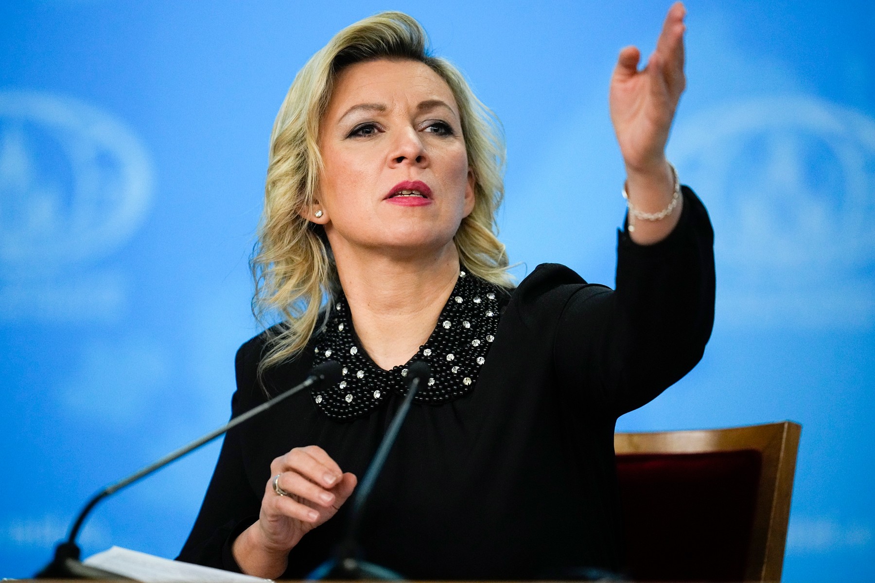 hotnews.ro; Maria Zaharova, purtătoarea de cuvânt al MAE rus