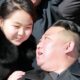 Kim Jong Un și fiica sa, Ju Ae, sursă foto SkyNews