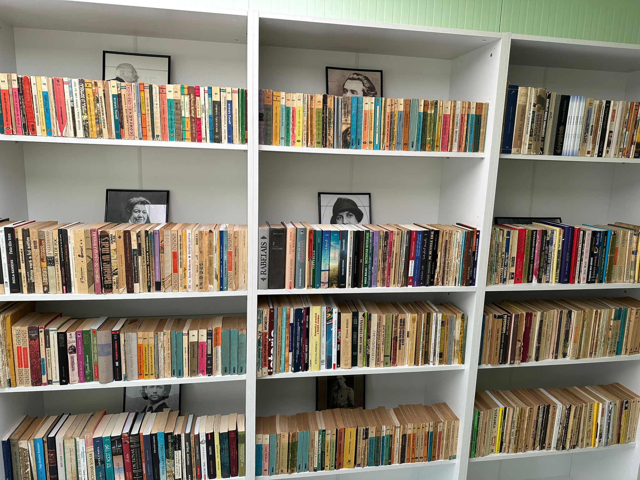 Biblioteca „Cu lectura dai lovitura” (sursă foto: arhivă personală)