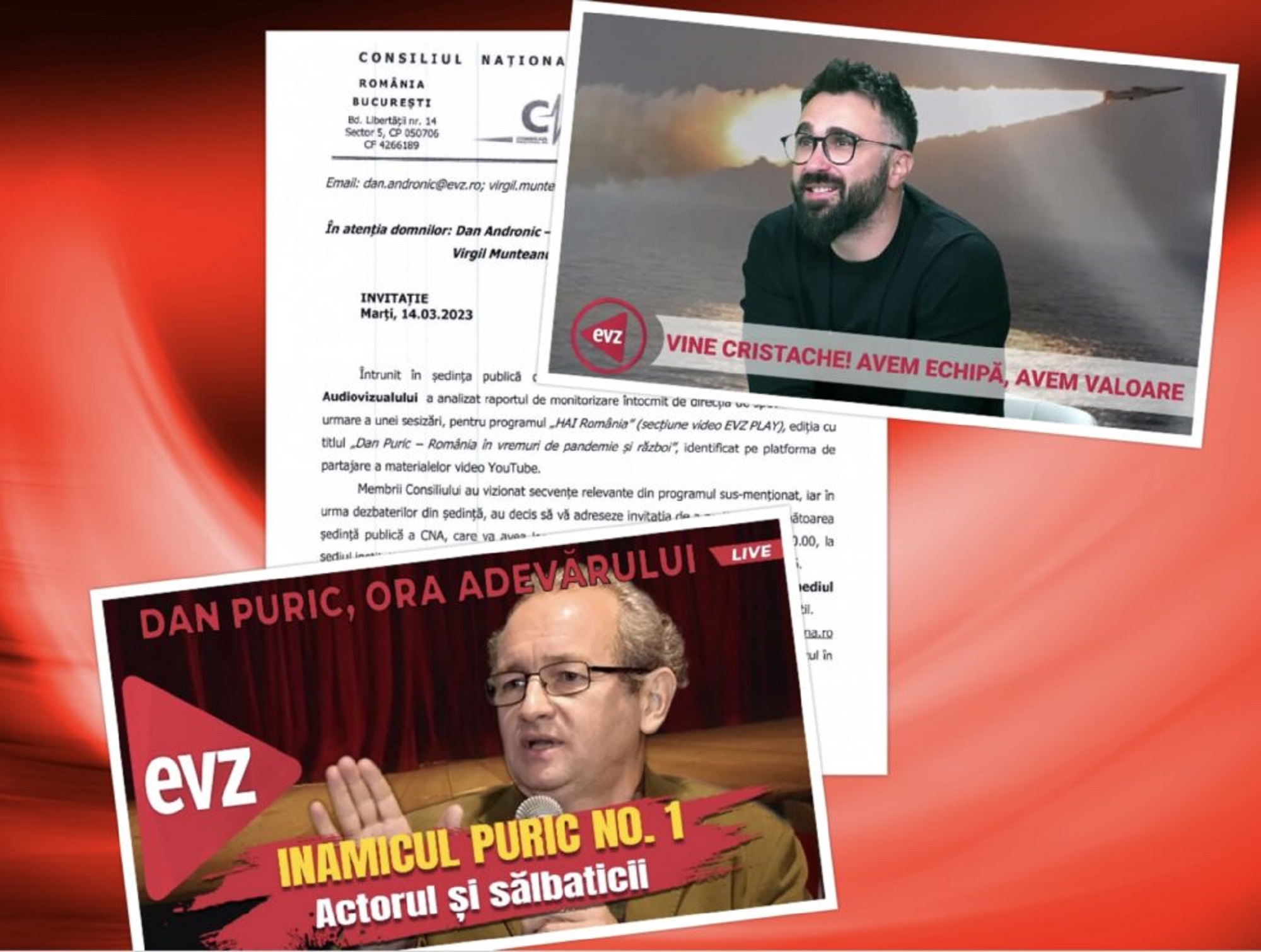 CNA somează Evenimentul Zilei; sursă foto:evz.ro