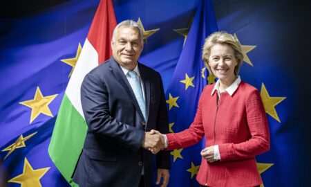 Viktor Orban și Ursula von der Leyen, sursă foto Hungary Today