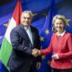 Viktor Orban și Ursula von der Leyen, sursă foto Hungary Today