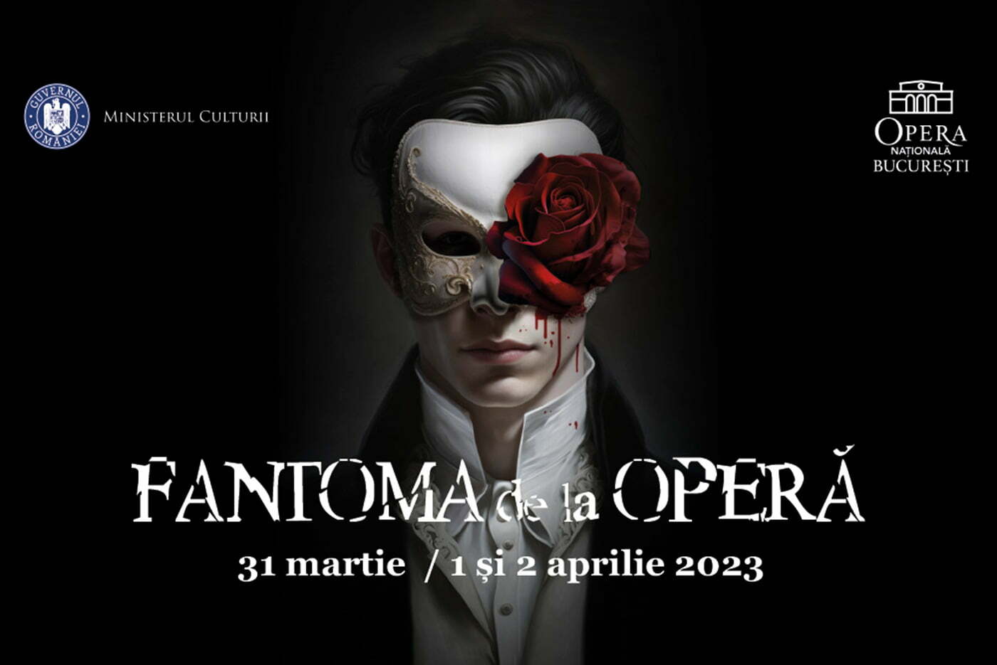 „Fantoma de la Operă” a venit în România! Musical de excepție la ONB din 31 martie