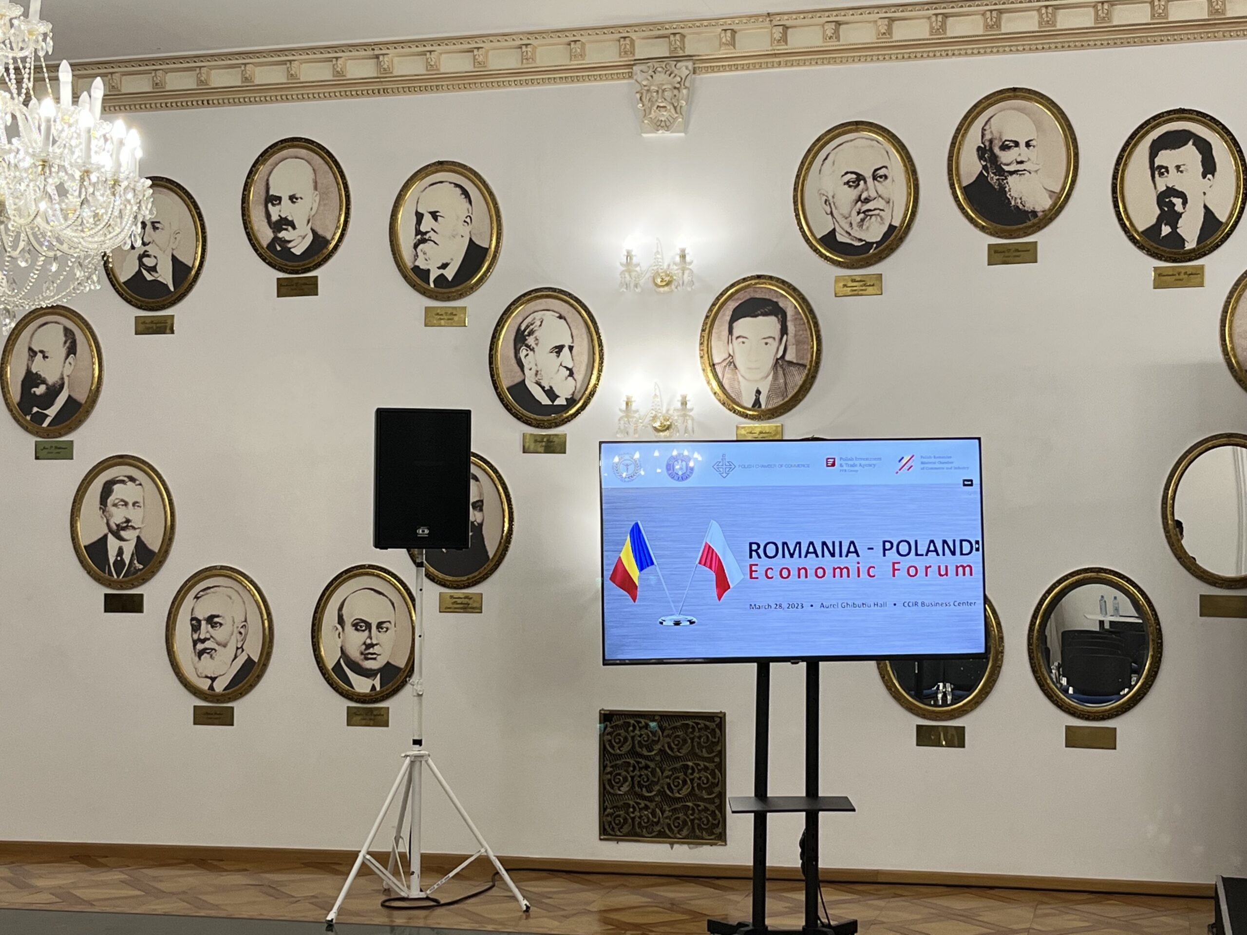 Forumul Economic România Polonia ce a avut loc în ziua de 28 martie (sursă foto: Infofinanciar / Adrian Lambru)