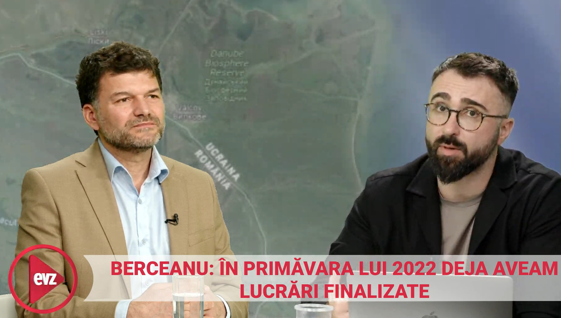 Octavian Berceanu, discuții cu Ionuț Cristache despre Canalul Bâstroe