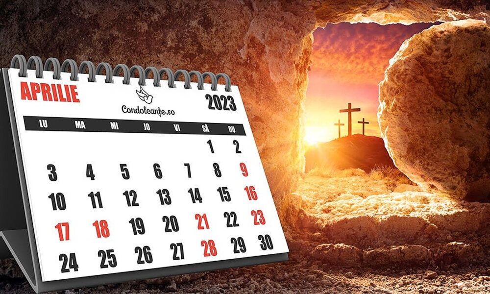Calendarul ortodox al lunii aprilie 2023 Ce sărbătorim luna aceasta, în afară de Paște și