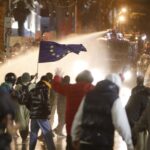 proteste in Georgia; sursă foto: digi24.ro.