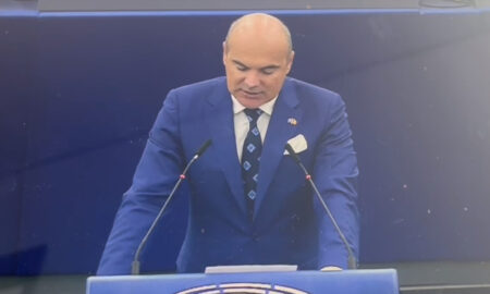 Europarlamentarul PNL Rareș Bogdan, discurs în Parlamentul European